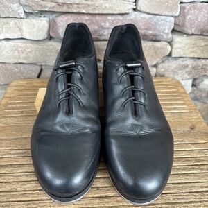 Bloch Mega Black Girls Tap Shoes Size 7 M